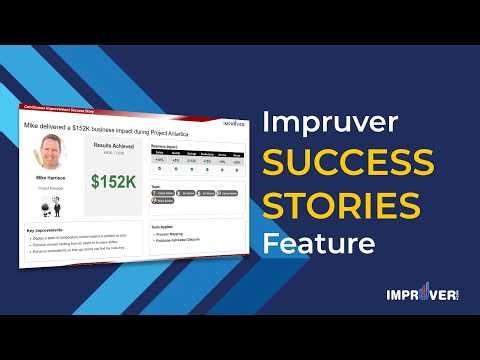 Impruver Success Stories Feature - Automatically Connect Shop Floor Improvement to the C Suite