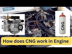 How does CNG work in engine