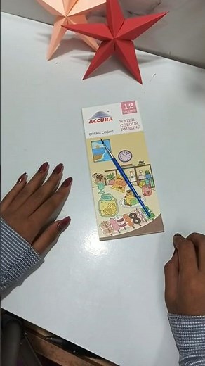 🎨 Cute Watercolour Paint Set Unboxing | Mini Art Supplies ✨