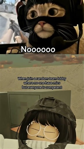 kat reacting No mic? No problem apparently 💀#roblox #memes #shorts