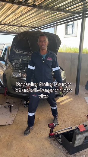 Polo Vivo C N P Timing Chain and Oil Change Process