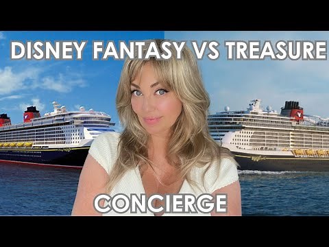 Disney Treasure VS Fantasy Cruise CONCIERGE! Is it WORTH IT? Which is BETTER? Perks of ALL Concierge