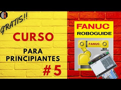 🤖 Course #5 ROBOGUIDE FANUC Robot | UFRAME User Frame || Calibration || Add in logic.