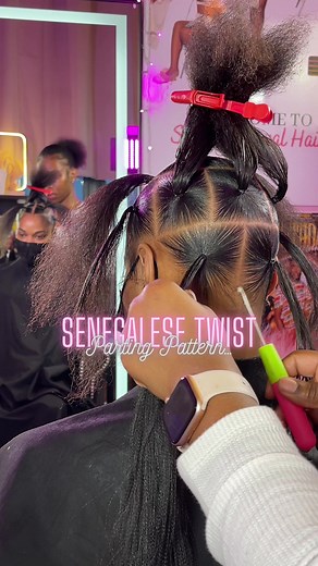 shaneillroyalhair (@shaneillroyalhair) - The parting pattern for Jumbo Senegalese Twist ✨ - Click the link in my bio to book with me 🤍 #shaneillroyalhair #partingpattern #jumbosenegalesetwist