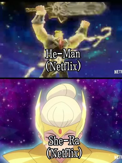 Animated Princesses Fighting Masters of the Universe | She-Ra and He-Man