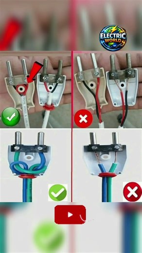 ⚡ Stop Wiring Plugs Like This! ❌ Do It The RIGHT Way (Safety Tip)