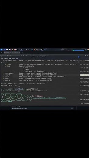 Automated XSS Detection Using XSSCon Install, Use & Find XSS Vulnerabilities part 4