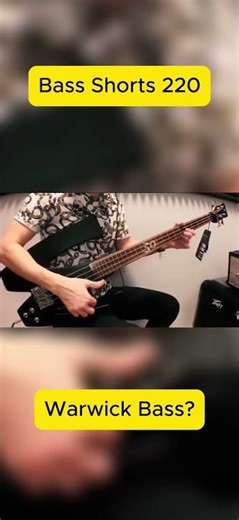 Bass Shorts 220 Warwick Bass