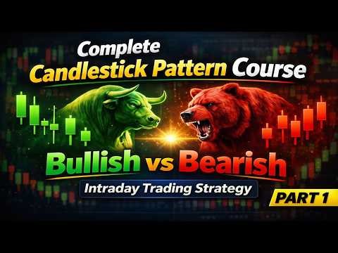 Complete Candlestick Pattern Course | Bullish & Bearish | Intraday Trading #CandlestickPattern