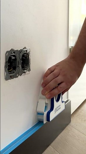 The tape dispenser for straight paint work! #painting #diy #home #tools