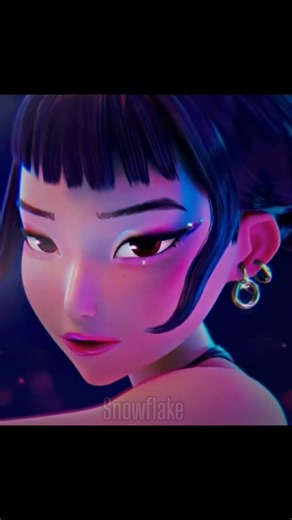 zoey vs baby who will win? #snowflake #kpop demon hunter #zoey #edit #shorts # song