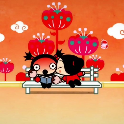 Pucca Shorts Collection With Moon Scene | Pucca and Garu Moments