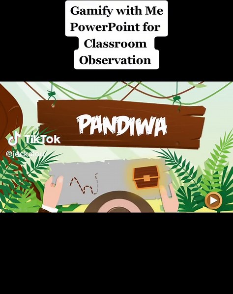 Gamify with Me PowerPoint for Classroom Observation