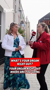 62K views · 111 reactions |  What's your dream night out? Best one wins my respect. Worst one wins me shaking my head in disapproval. Up to you. ♣️ Check our Rachael's doc 'Last Orders' where she did a deep dive on nightclub culture in Ireland and it's potential future. #onthestreet #nightlife #streetinterview #nightout | Beat 102 103 | Facebook