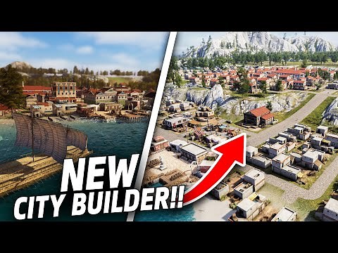 NEW Greek City Builder!! - Builders of Greece - Management Colony Sim
