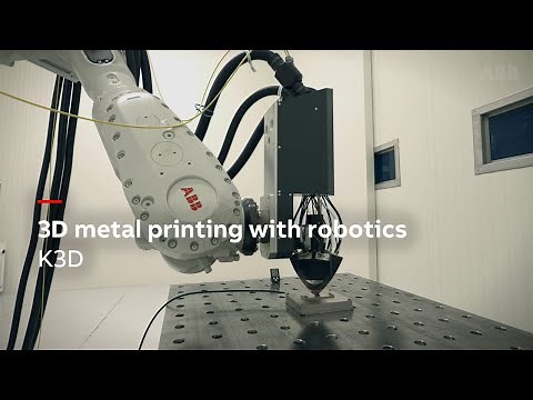 3D metal printing with robotics