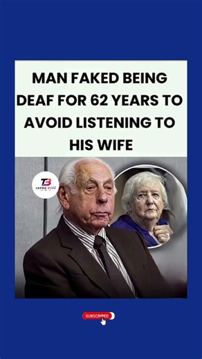 FACTCHECK:Man Did NOTFake Being Deaf for62 YearstoAvoid His WifeThe Viral Story Is Satire!🚫👂🧐#shorts