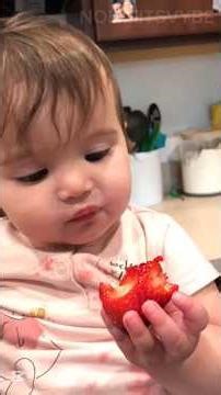 Priceless Baby Reactions Trying New Fruits 😍