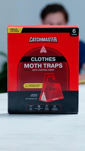 Moths taking over your closet? The Catchmaster Clothes Moth Trap is the solution you've been looking for. Don't just take it from us! Get yours now: https://ow.ly/EooK50XoqNv #pestcontrol #moth #testimonial #Catchmaster | Catchmaster | Facebook
