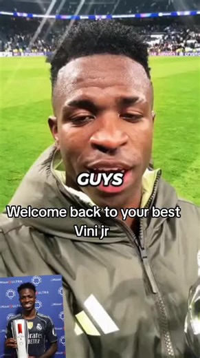 Welcome Back to Your Best: Vini Jr. Inspires Confidence