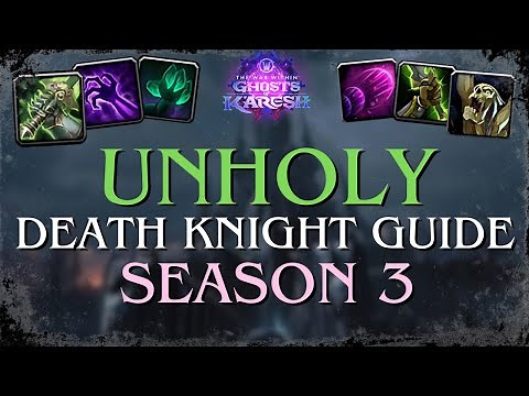 How to play Unholy DK in Season 3 The War Within 11.2 / Rotation, Talents, Gear and Macros