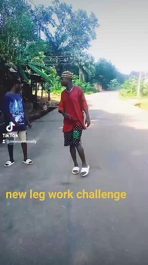 Mr wise aboki with new legwork #reals #viralpost #legworkchallenge #viralreels | Better Aboki Comedy