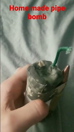 home made pipe bomb