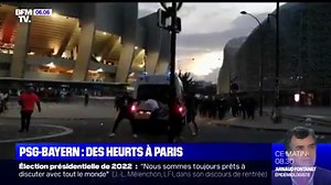 702K views · 10K reactions | PSG-Bayern: les images des heurts et dégradations à Paris durant la soirée | BFMTV | Facebook