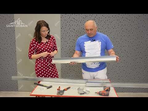 Rigips praxe z dílny: JAK PRODLOUŽIT SÁDROKARTONÁŘSKÉ PROFILY?