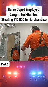 9.6K views · 14 reactions | Home Depot Employee Caught Red-Handed Stealing $10,000 in Merchandise #cops #police #copsusa #policeofficer #foryou #cops #copsoftiktok #police #foryou #chase #policeoftiktok #fypシ゚viral #policechase | Police Clips | Facebook