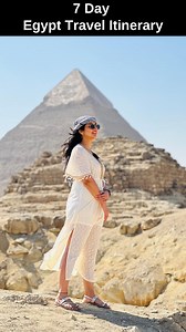 7-Day Egypt Travel Itinerary a journey through ancient wonders, golden deserts, and Nile-side magic! Ready to plan your own Egyptian adventure? ✈️ Skyscanner is your perfect platform to discover and book the best flights for your Egypt trip! #egypt #egypttravel #skyscanneradvocate #Ad #desicoupleonthego | Desi Couple On The Go