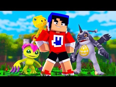 Minecraft: AVENTURA DIGIMON - MUNDO DIGIMON #01« Nitro »