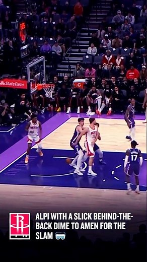 Alpi Drops a Behind-the-Back Dime to Amen 😱🔥