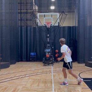  The Dr. Dish CT Basketball Shooting Machine is the perfect machine for team training and individual skills training. Use the 15.6" touch screen to track up to 5 players at once with our all new multiplayer mode. Let your players hone their skills with on-demand, interactive drills and workouts. Train your post players with a patented swivel net system that allows for high-rep training during post and finishing drills. | Dr. Dish Basketball | Facebook