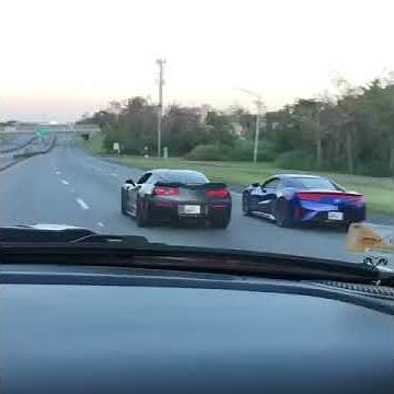 Acura NSX vs Chevrolet Corvette Z06!!