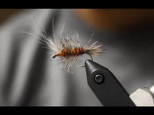 Ausable Bomber Dry Fly - Fly Tying Tutorial - *this fly slays trout*