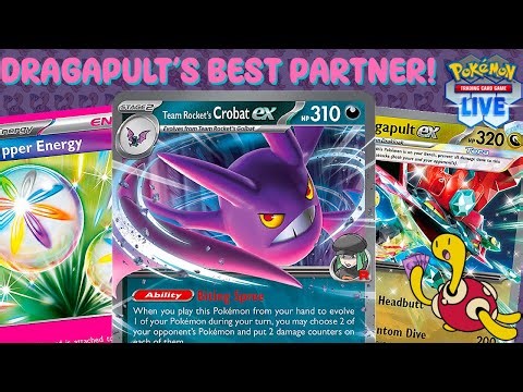 Dragapult ex can DESTROY the Bench Even MORE With Crobat ex! Pokemon TCGL Destined Rivals