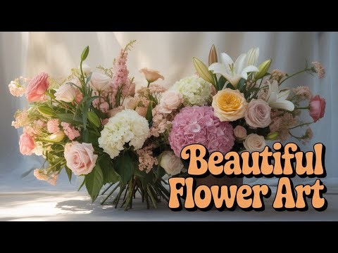 DIY Floristry | Stunning rose arrangement | How to make a bouquet of flowers | Flowers arrangement