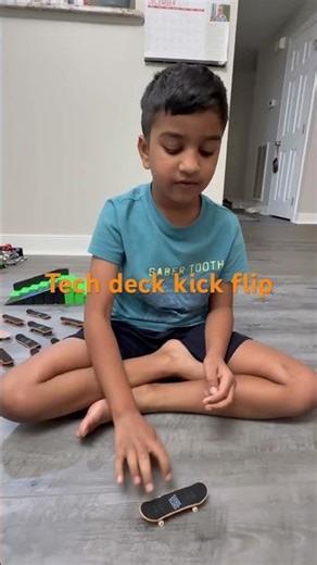 Tech deck kick flip #Tech deck #Skateboard #kickflip