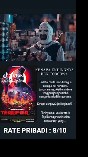 TERRIFIER 2 (2022) #bahasfilm #bahastontonan #alurfilm #reviewfilm #tiktoktainment #TikTokTainment #filmbioskop #film #movie #instamovie #instafilm #potonganfilm #cuplikanfilm #terrifier2 #arttheclownterrifier #killerclown