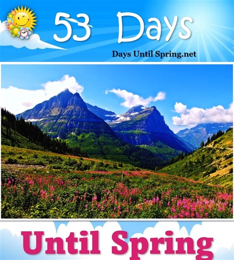5.9K views · 236 reactions | The Countdown to Spring    https://daysuntilspring.net   . #Spring #Spring2025 #SpringCountdown #countdown #sunandfun #CountdowntoSpring | Spring Countdown | Facebook