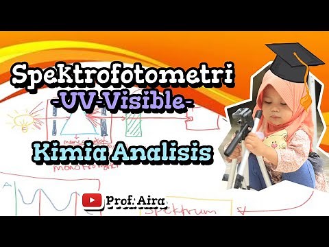 SPEKTROFOTOMETRI UV-Vis | Prinsip Kerja Spektrofotometri UV-Vis
