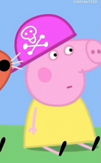 Peppa Pig dances "Golden" by Huntrix.