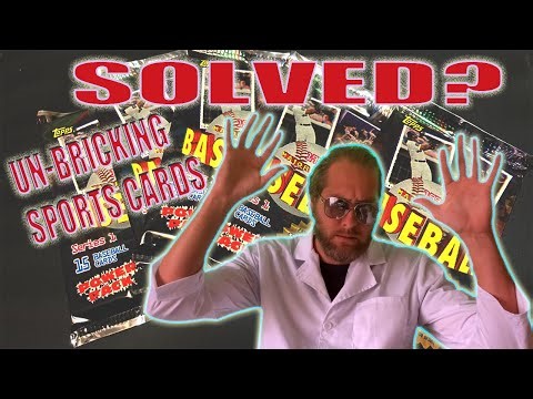 HAVE WE DONE IT? UN-BRICKING SPORTS CARDS - A Scientific Outlook