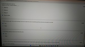 6) Mark the appropriate response.Deepthi is not here. Could yo... | Filo