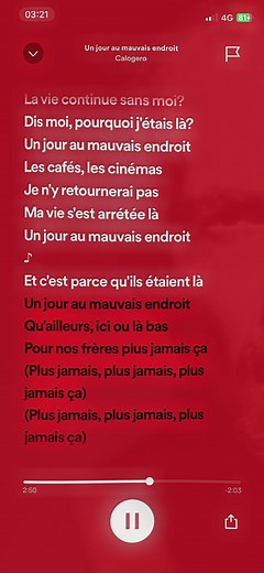 « Pour nos frères plus jamais ça.. ❤️‍🩹 !! » #CapCut #pourtoi #fyp #unjouraumauvaisendroit #calogero #paroles #speedsongs #france