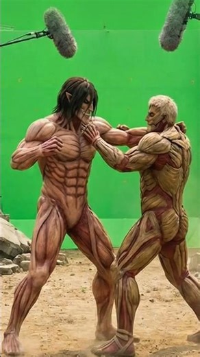 Attack on Titans Live Action BTS #shorts #aot