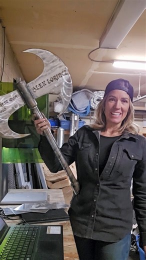 Rachel Bohnet on Instagram: "Absolutely LOVING this @xtool_ca laser engraver. Making trophies for events is even easier now with this tool! I have been having so much fun playing with this now that its all set up over at @109fabrication . Be sure to hit us up for all the things you want engraved on any materials!! . . . #countrycustomfabricating #rachelbohnet #xtool #laserengraver #customtrophies"