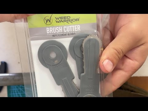 Craftsman/weed warrior brush cutter blade replacement