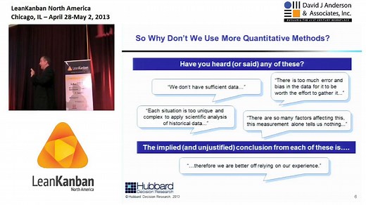 LKNA13: How to Measure Anything: An Introduction from the Author - Douglas Hubbard